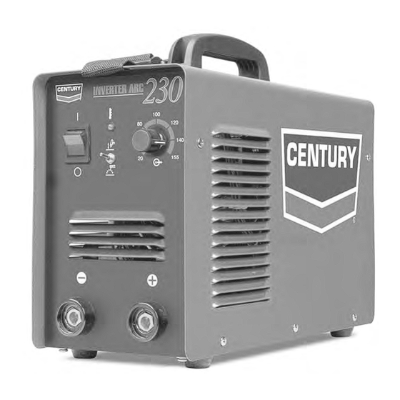 Century INVERTER ARC 230 Manuel De L'opérateur