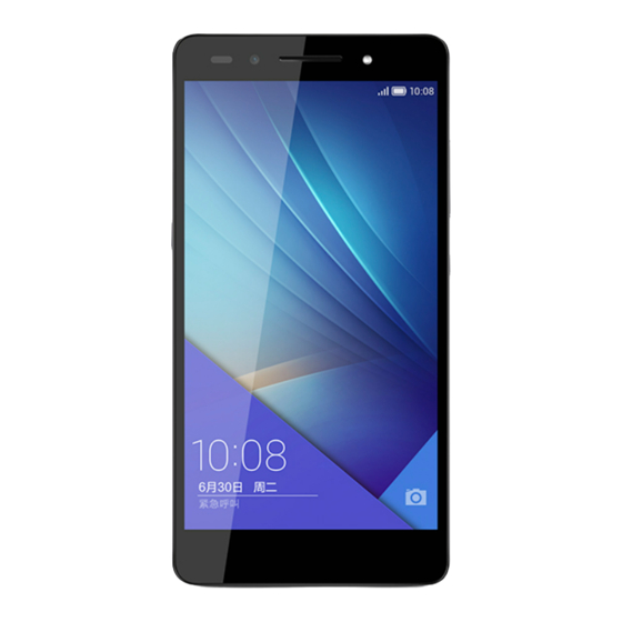 Huawei honor 7 Manuels