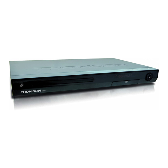 THOMSON DVD80K Mode D'emploi
