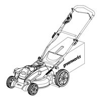 GreenWorks 2502602 Guide D'utilisation