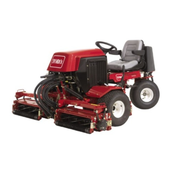 Toro Reelmaster 2000 Manuel De L'utilisateur