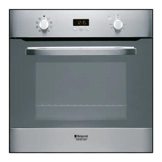 Hotpoint Ariston FH 83 C /HA S Mode D'emploi