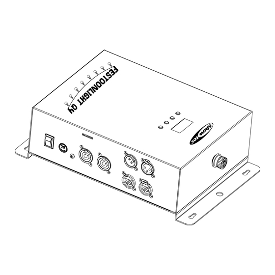 SHOWTEC Festoonlight Q4 Controller Notice D'utilisation
