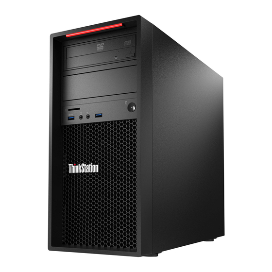 Lenovo ThinkStation P310 Guide D'utilisation