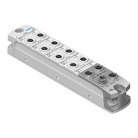 Festo CPX-AP-I-4DI4DO-M8-3P Instructions