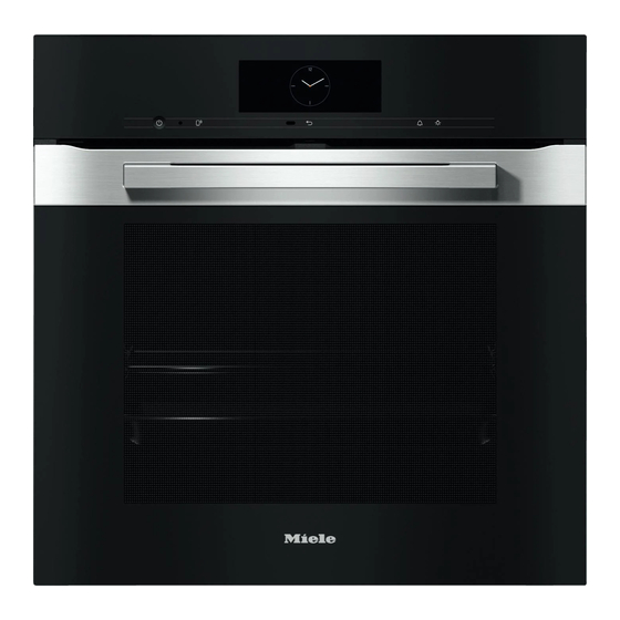 Miele H 7860 BP Mode D'emploi Et Instructions De Montage