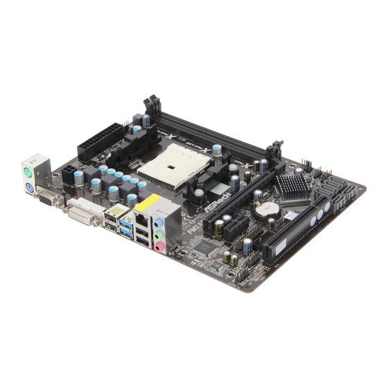 ASROCK FM2A75M-DGS Mode D'emploi