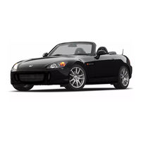 Honda S2000 2009 Mode D'emploi