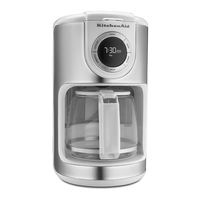 KitchenAid KCM1202 Instructions