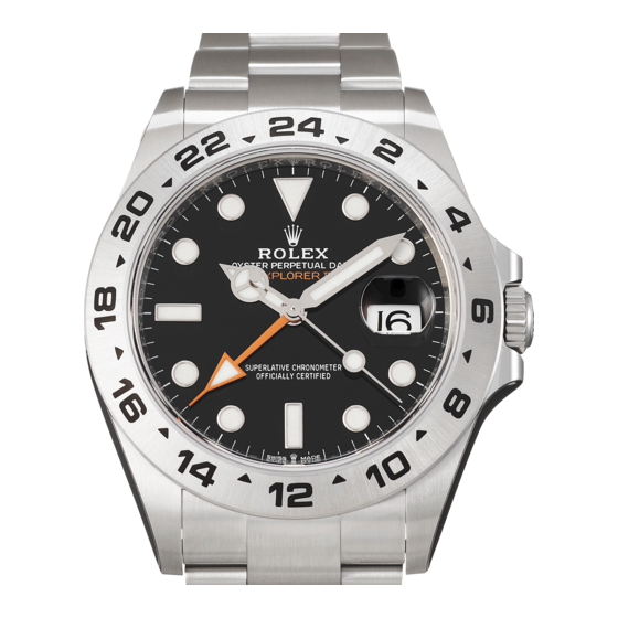 ROLEX Explorer II Mode D'emploi