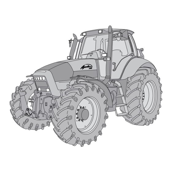 DEUTZ-FAHR AGROTRON 215 Manuel D'instructions