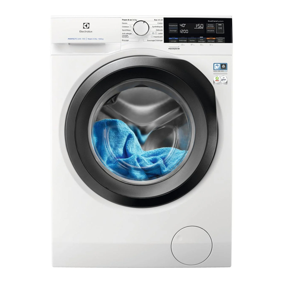 Electrolux EW7W3930SA Notice D'utilisation