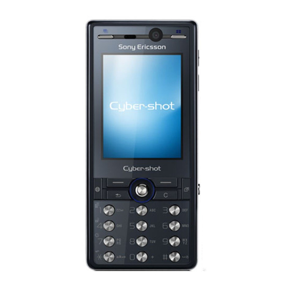 Sony Ericsson K810 Guide De L'utilisateur