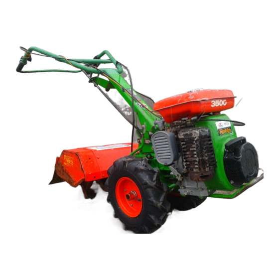 Agria 3500 Notice D'utilisation