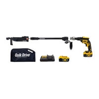 Dewalt Quik Drive QD PRO175G2 Mode D'emploi