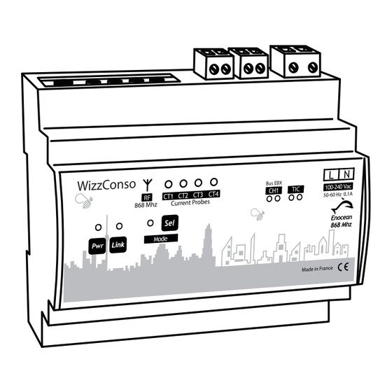 UBIWIZZ EnOcean UBIM45WIZZCONSO-QM Mode D'emploi