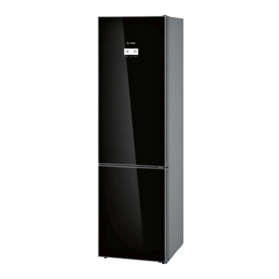 Bosch KGN Serie Mode D'emploi