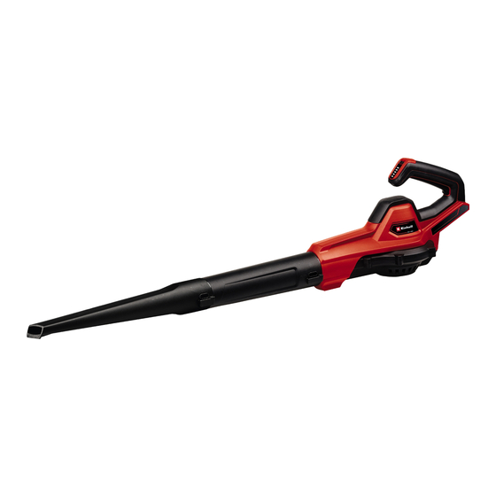 EINHELL GE-UB 18/250 Li E Instructions D'origine