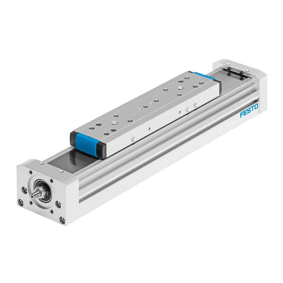 Festo ELGA-BS-KF-70 Instructions D'utilisation