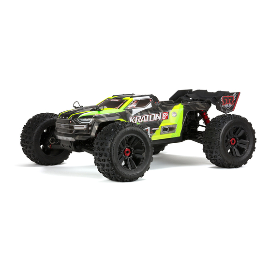 Arrma KRATON 8S Mode D'emploi