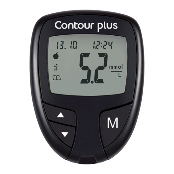 Ascensia Diabetes Care Contour plus Manuel D'utilisation