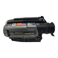 Sony Handycam Video 8 CCD-TR96 Mode D'emploi