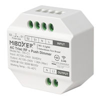 Miboxer Mi-Light TRI-C1 Mode D'emploi