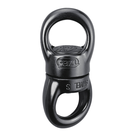 Petzl Swivel S Mode D'emploi