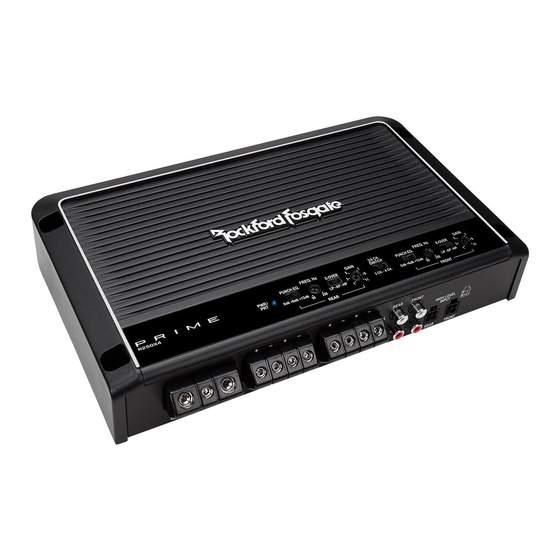 Rockford Fosgate PRIME R150X2 Mode D'emploi