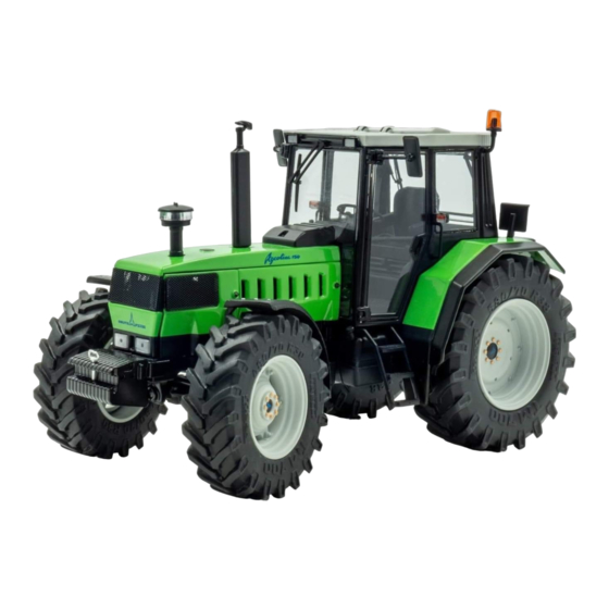 DEUTZ-FAHR Agrotrac 110 Manuel D'atelier