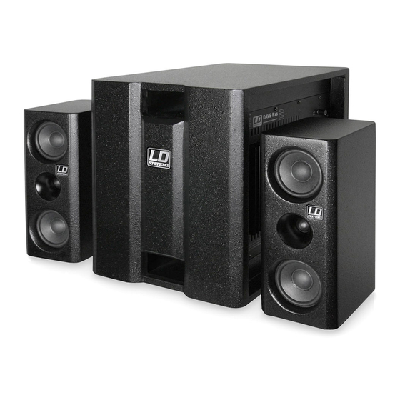 LD Systems LD DAVE 8XS Manuels