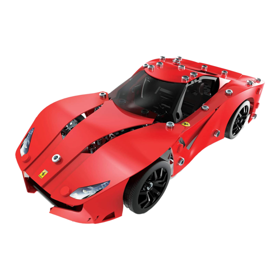 Meccano FERRARI F12 TDF Manuels