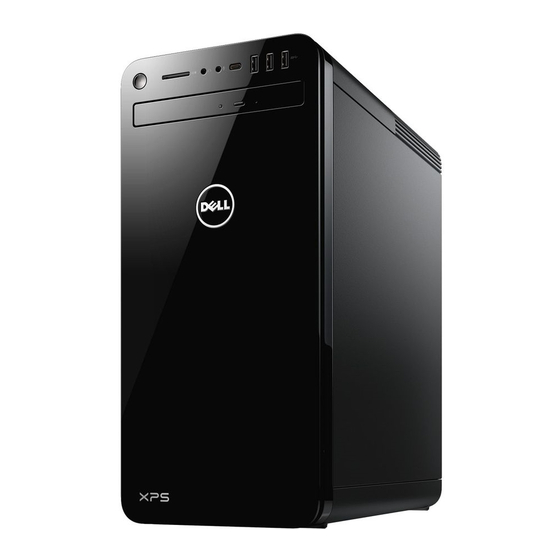 Dell XPS 8910 Manuel De Maintenance