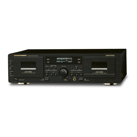 Marantz SD4050 Mode D'emploi