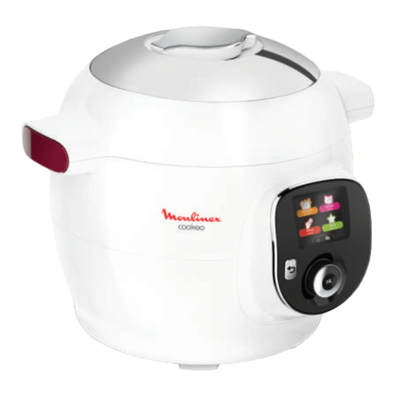 Moulinex cookeo CE700100 Manuels