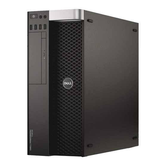 Dell Precision T5610 Manuel Du Propriétaire