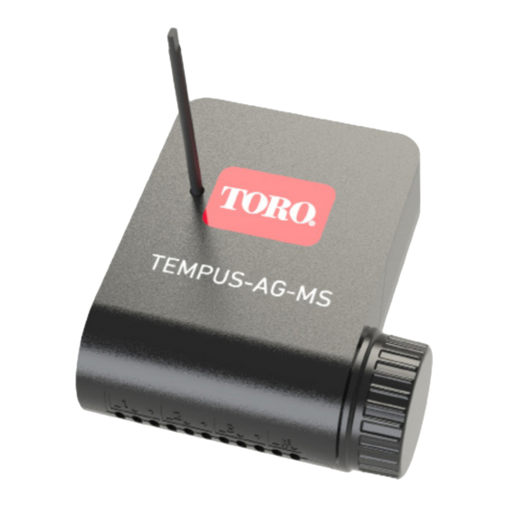 Toro TEMPUS-AG-MS Guide De L'utilisateur