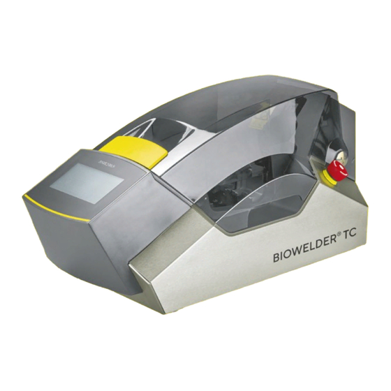 Sartorius Biowelder Total Containment Manuels