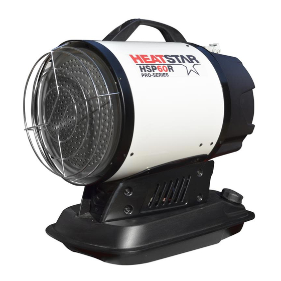 HeatStar HSP60R Manuel D'utilisation Et De Maintenance