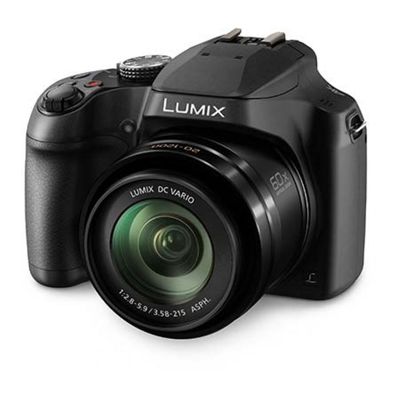 Panasonic Lumix DC-FZ82 Manuels