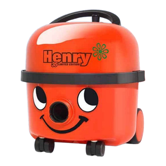 Numatic Henry Mode D'emploi