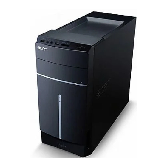 Acer ASPIRE TC-605-059 Manuel D'utilisation