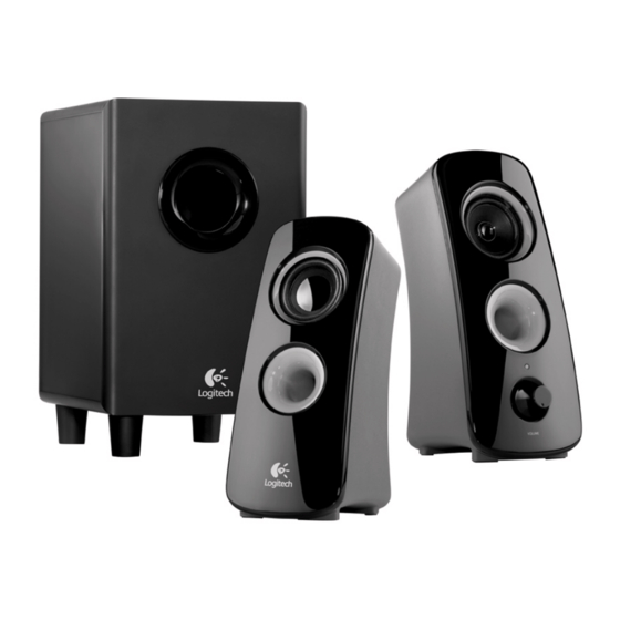 Logitech Z323 Guide D'installation Complet