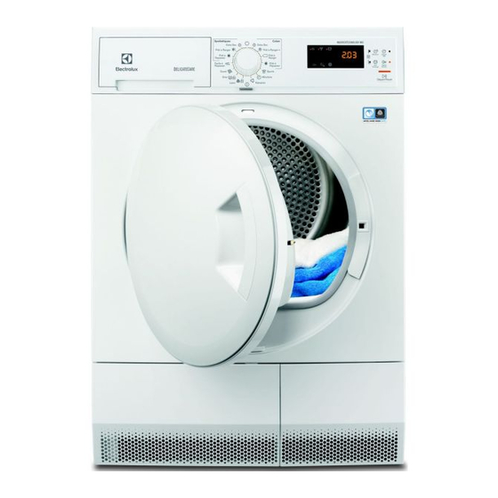 Electrolux EDH3682PSS Notice D'utilisation