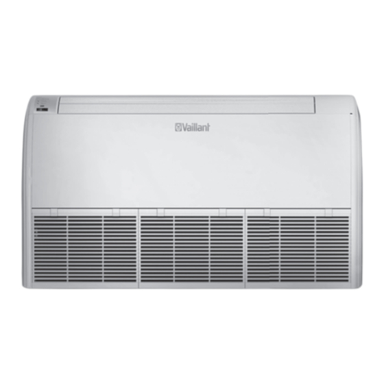 Vaillant climaVAIR plus/exclusive Notice D'installation Et De Maintenance