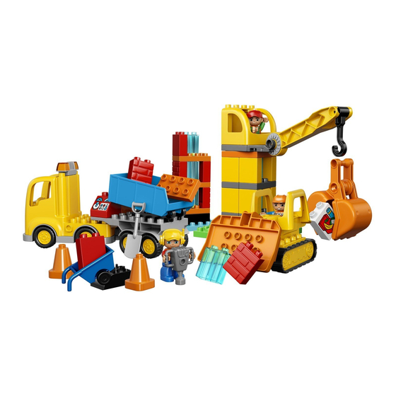 LEGO Duplo Big Construction Site Instructions De Montage