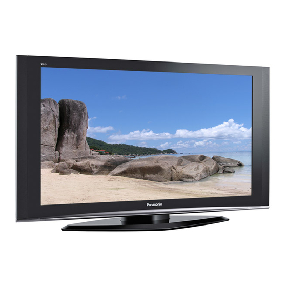 Panasonic VIERA TH-42PZ70EA Mode D'emploi