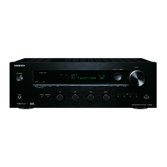 Onkyo TX-8130 Manuels