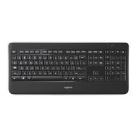Logitech K800 Guide De Démarrage