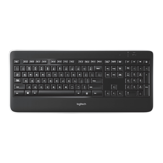 Logitech K800 Guide De Démarrage